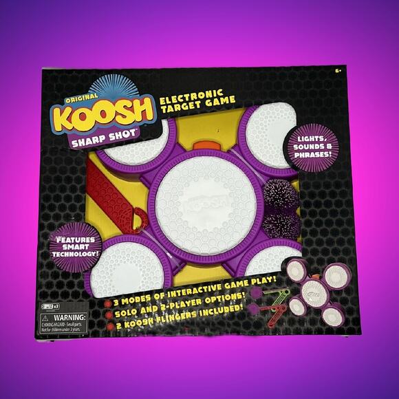 Koosh Sharp Shot Electronic Target Game - Picture 1 of 4